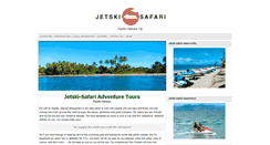 Desktop Screenshot of jetski-safari.com